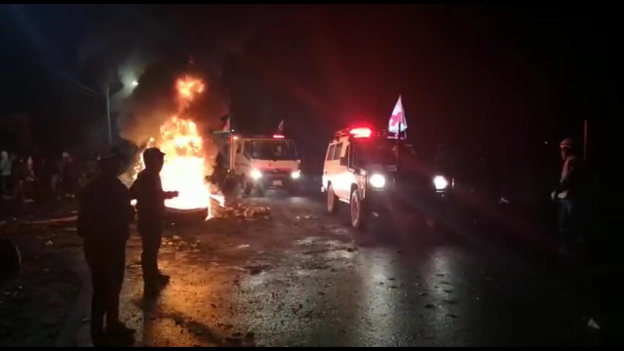 Caravana humanitaria Cruz Roja