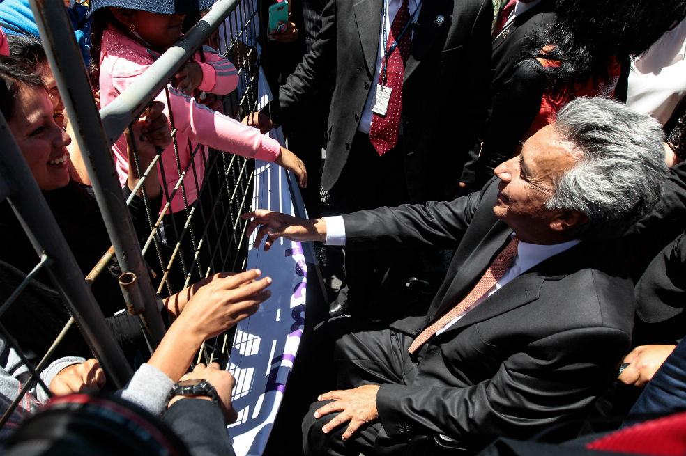 La visita que no le gusta al presidente de Ecuador
