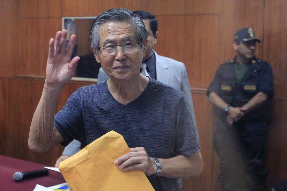 Fujimori, hospitalizado por arritmia cardíaca