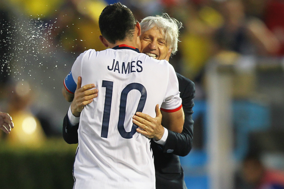 James a Pékerman: «Gracias por hacerme mejor jugador»