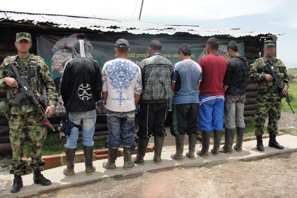 Guerrilleros de las Farc desmovilizados