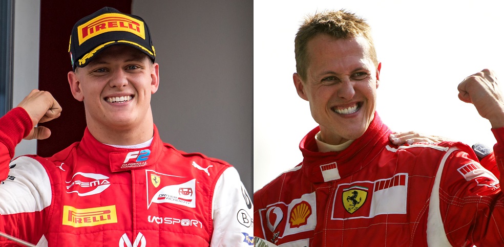 La emotiva evocación de Mick Schumacher a los logros de su padre
