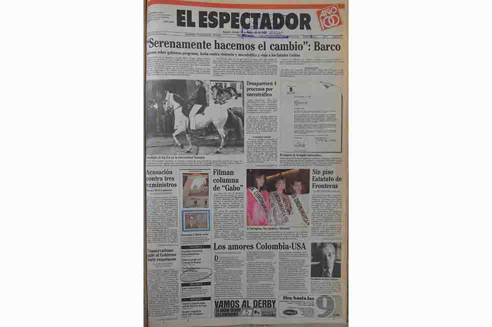 El día que Fabio Ochoa se iba a presentar en la Nacional