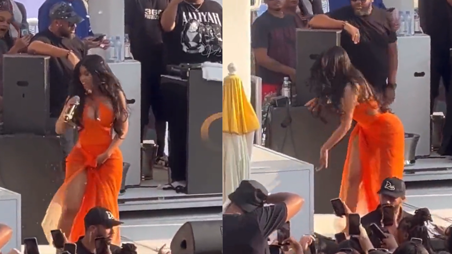 Policía cierra investigación a Cardi B por lanzar micrófono al público