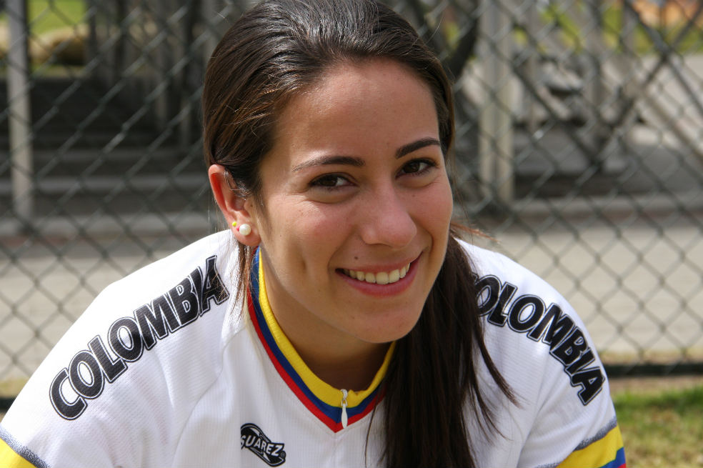 Mariana Pajón ya está en la capital del país
