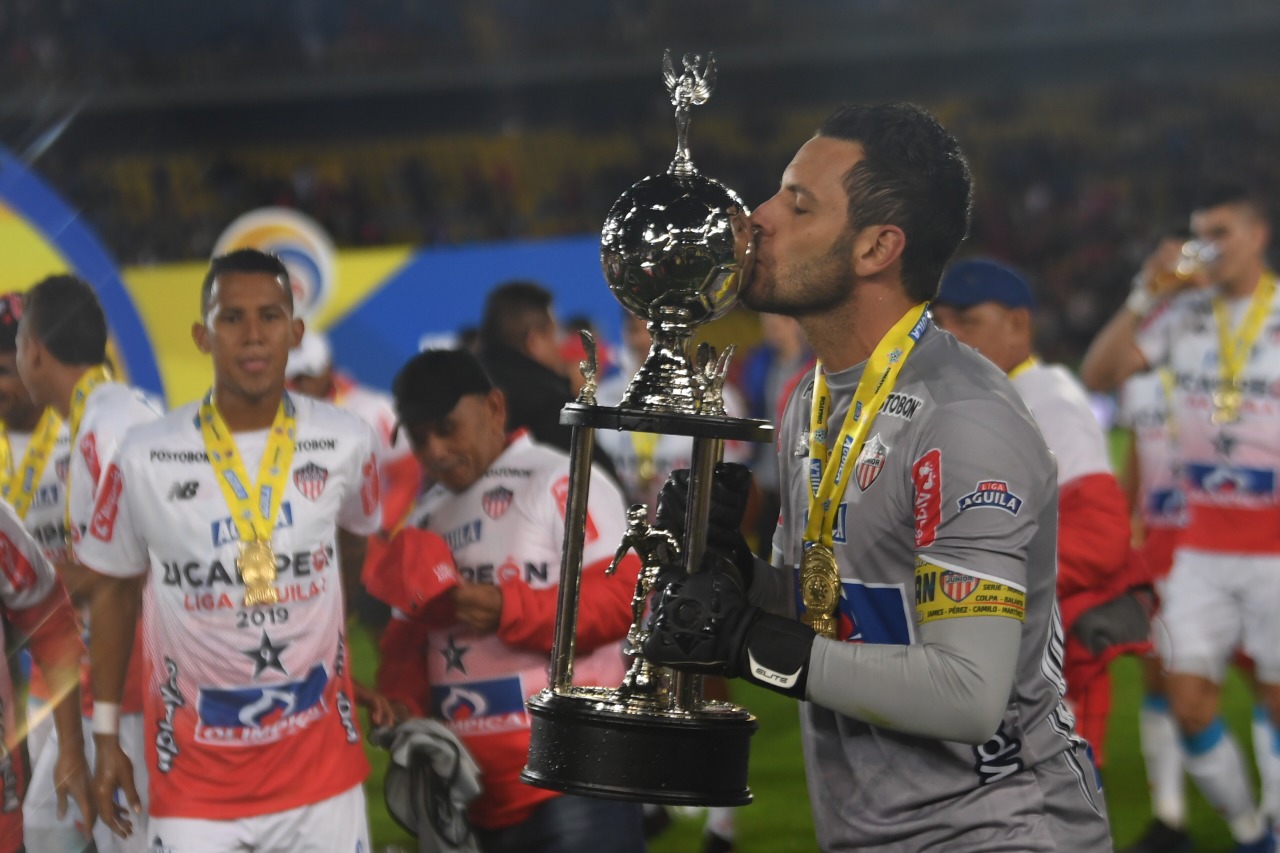 Sebastián Viera, el jugador más ganador en la historia del Júnior