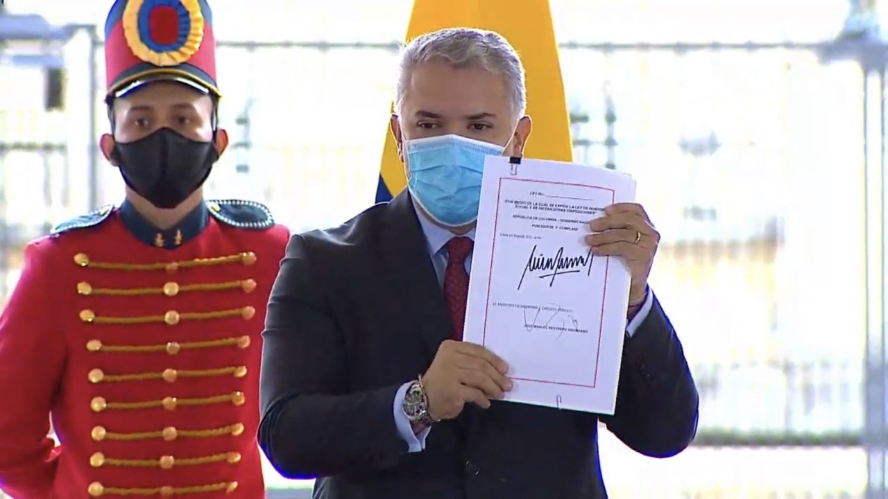 Presidente sancionó ley de reforma tributaria