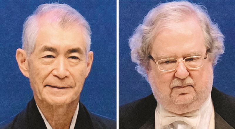 Tasuku Honjo y James P. Allison, ganadores del Nobel de Medicina. / AFP y Nobel Prize