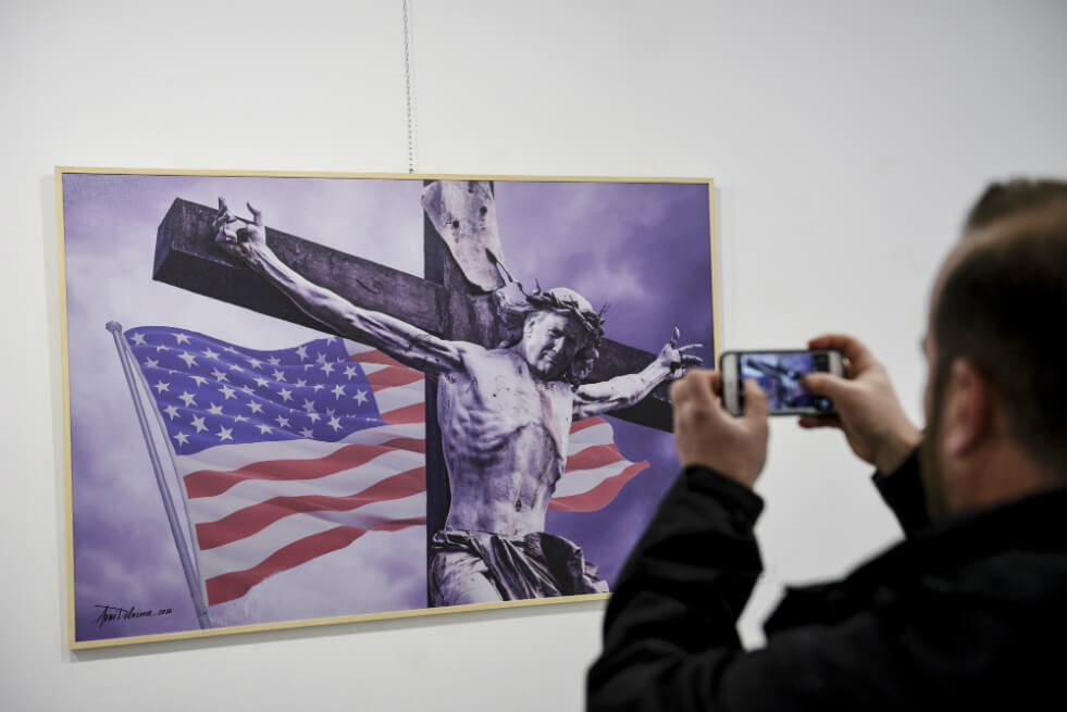 "The Donald" o cuando Trump fue la musa de un pintor albanés