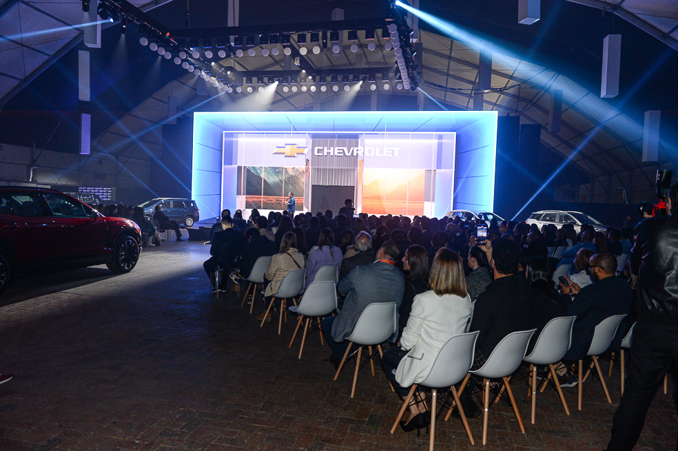 Evento de lanzamiento Chevrolet 2024.