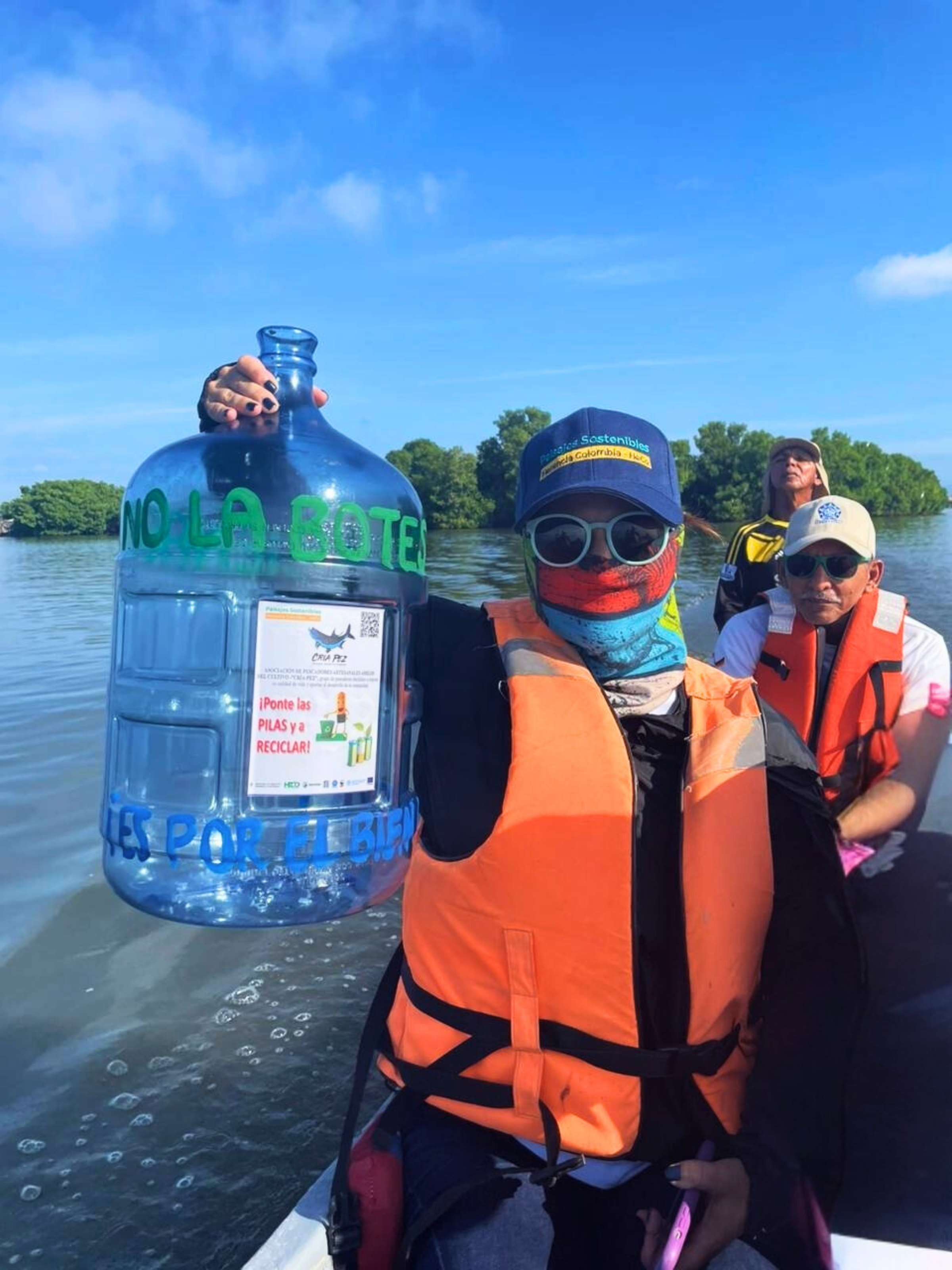 De residuo a recurso: así se navega la ruta de reciclaje en la Ciénaga Grande