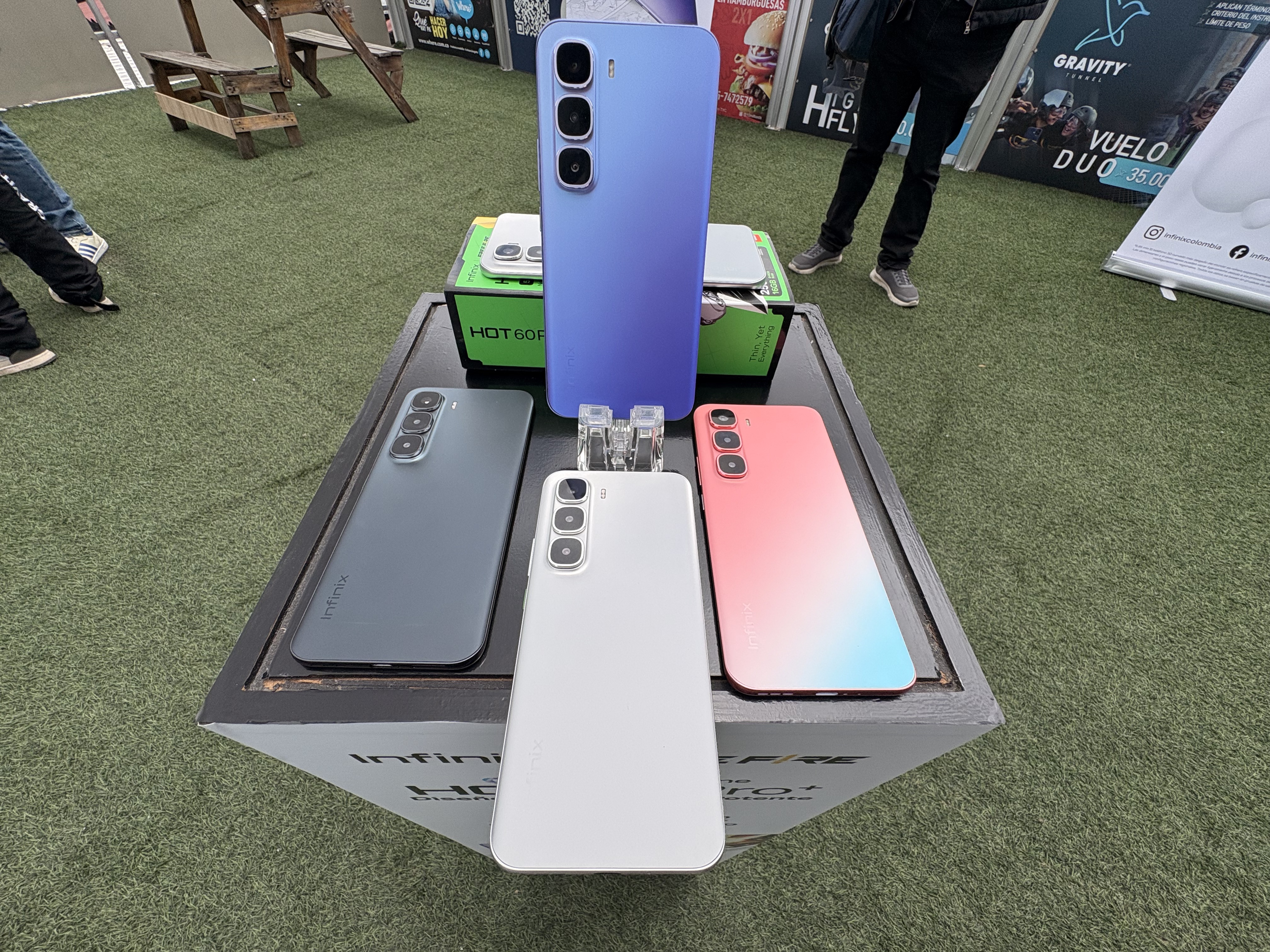 Este es el nuevo Infinix HOT 60 PRO+, el celular gamer más delgado del mundo