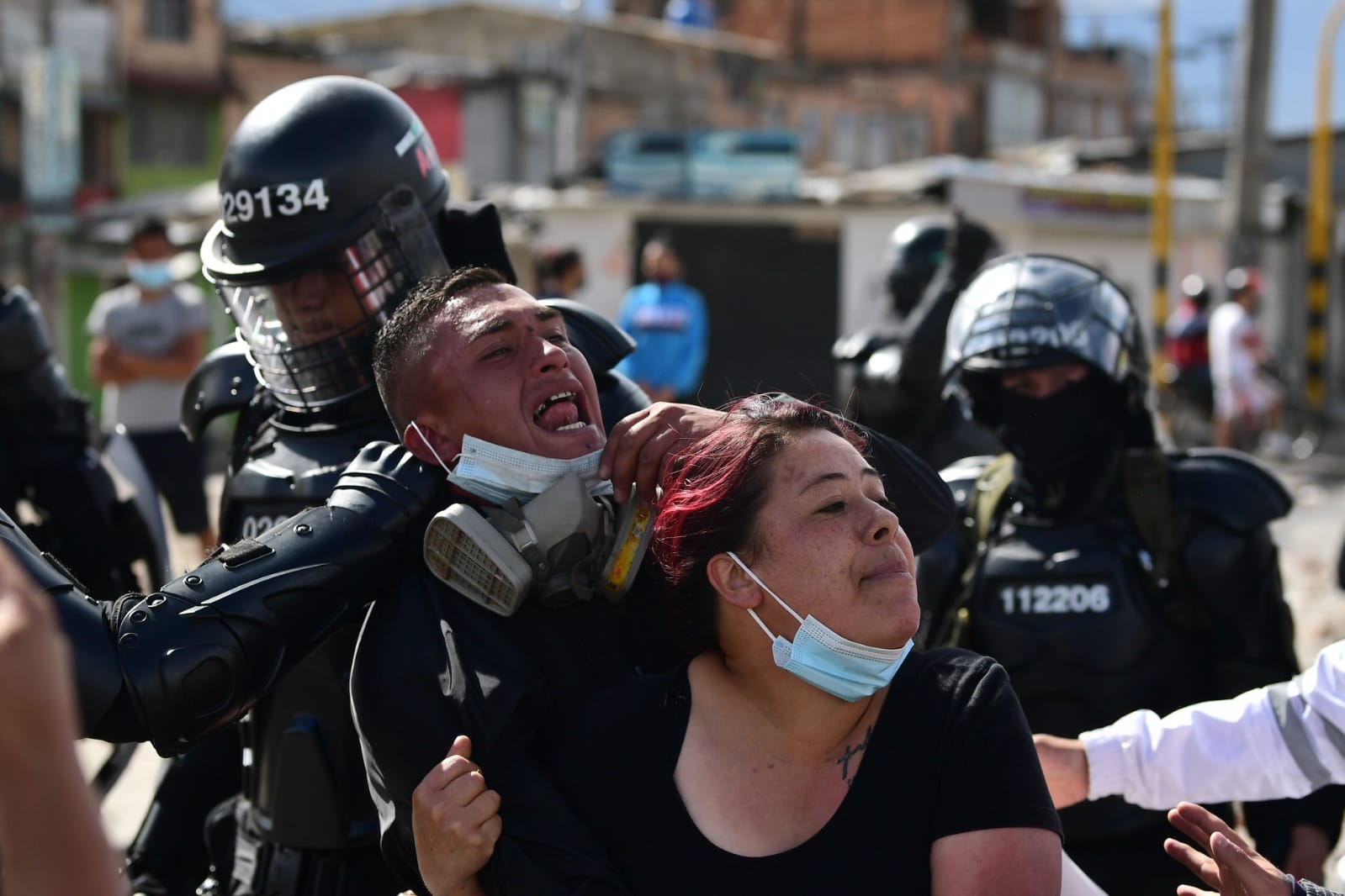 Se han presentado varios enfrentamientos con fuerza pública, detenidos, trasladados, heridos y bloqueo de vías en la zona de Usme.