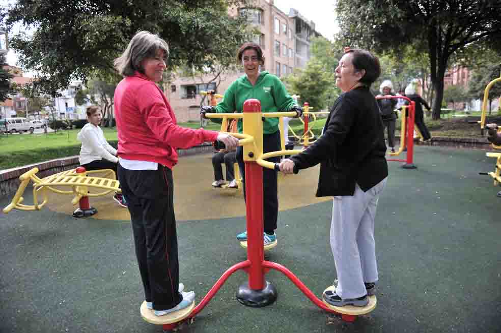 IDRD construyó 35 gimnasios al aire libre