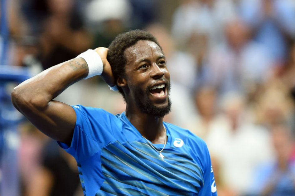 Gael Monfils avanzó a semifinales del US Open. Foto: AFP