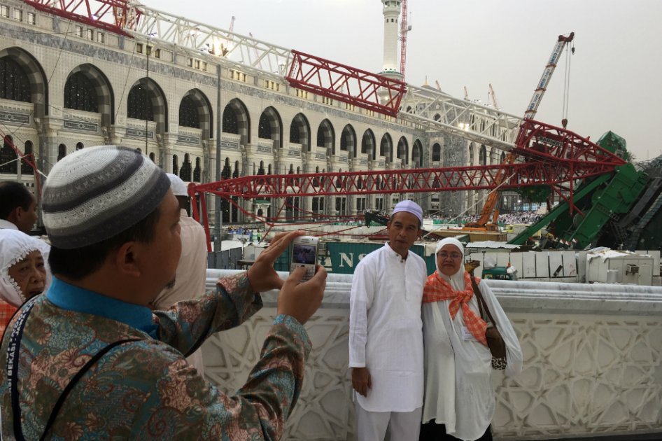 Accidente en La Meca evidencia desenfrenada expansión de la Gran Mezquita