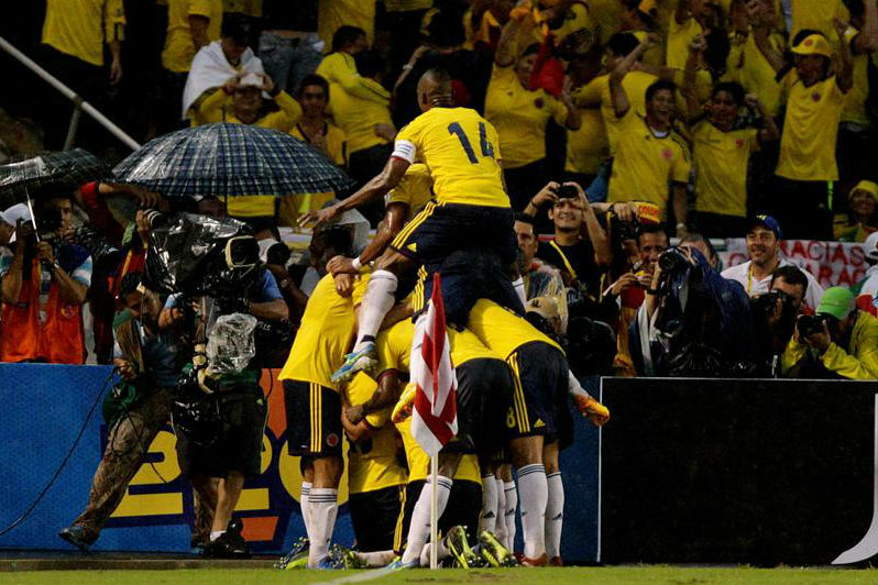 Colombia ya está en Uruguay para hacer realidad el sueño mundialista
