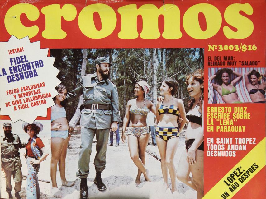 Fidel Castro y sus portadas en CROMOS