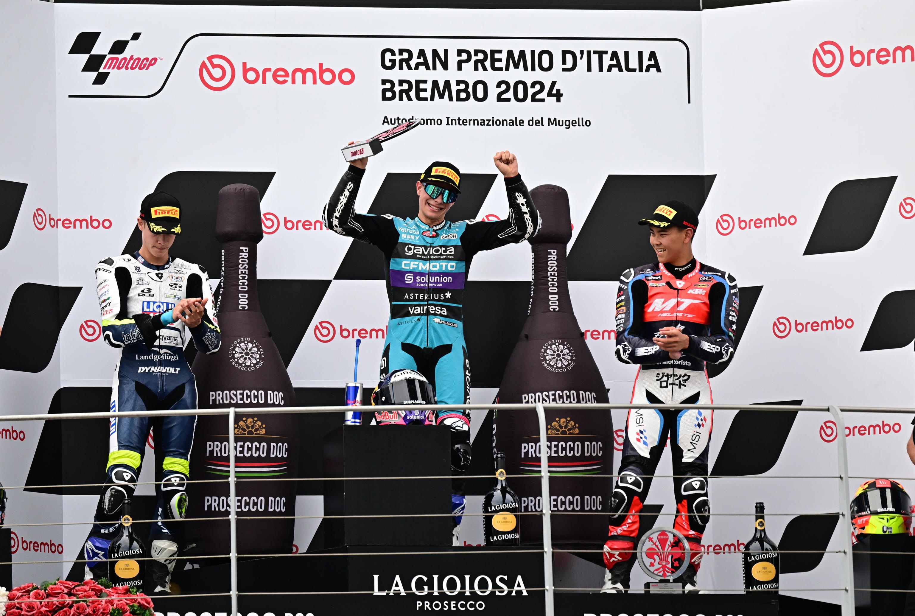 David Alonso, imparable: ganó el Gran Premio de Italia y se afianza en la cima de tabla