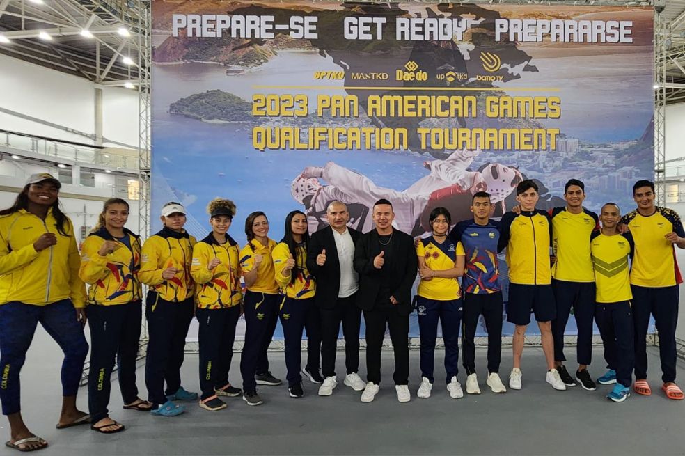 Santiago 2023: siete colombianos clasificaron a los Panamericanos en taekwondo