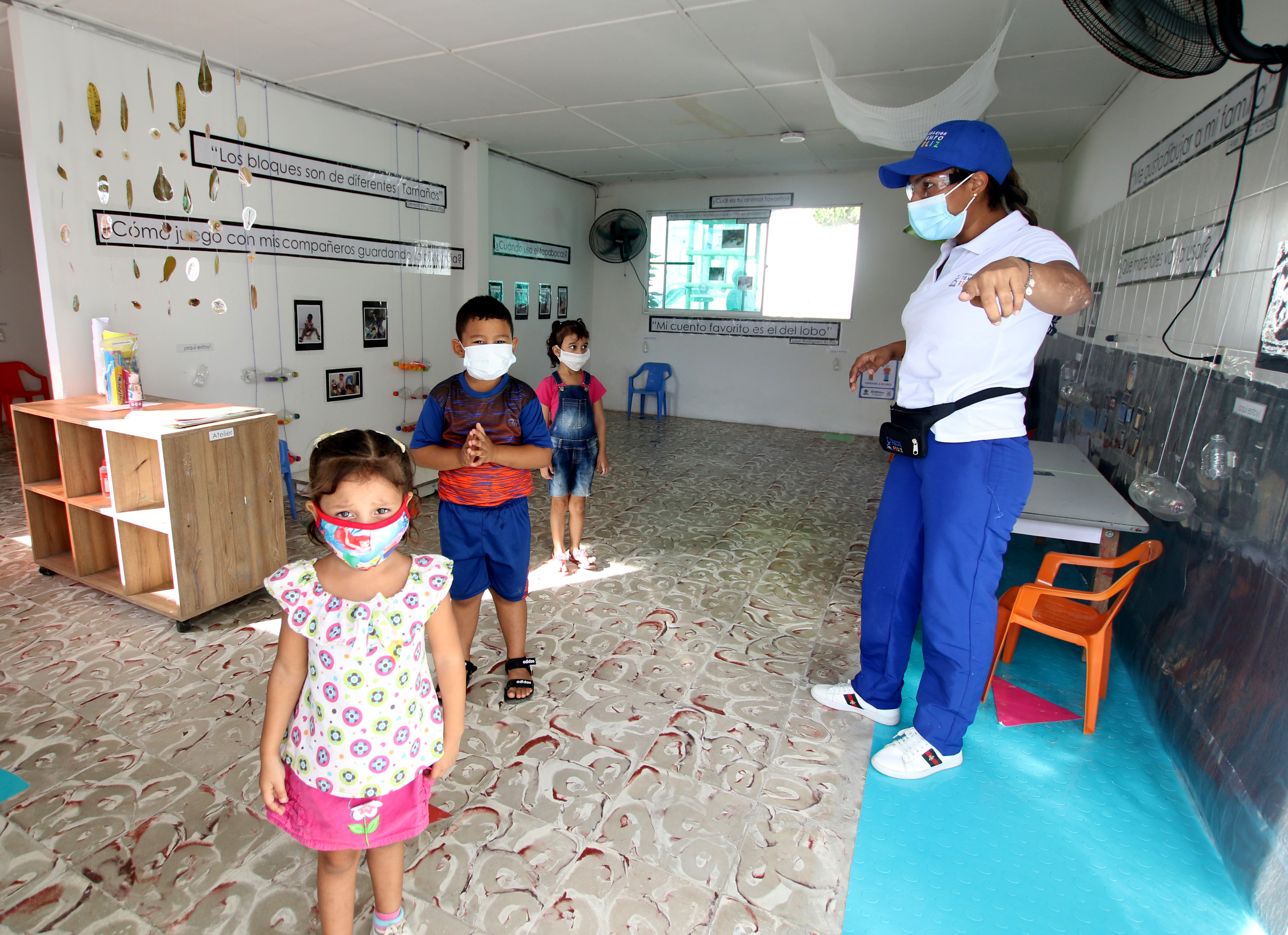 Barranquilla puso en marcha piloto para atención presencial de la primera infancia