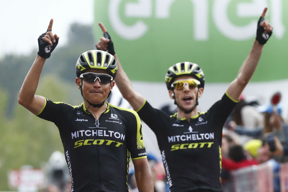 Esteban Chaves se impuso en la sexta etapa del Giro de Italia