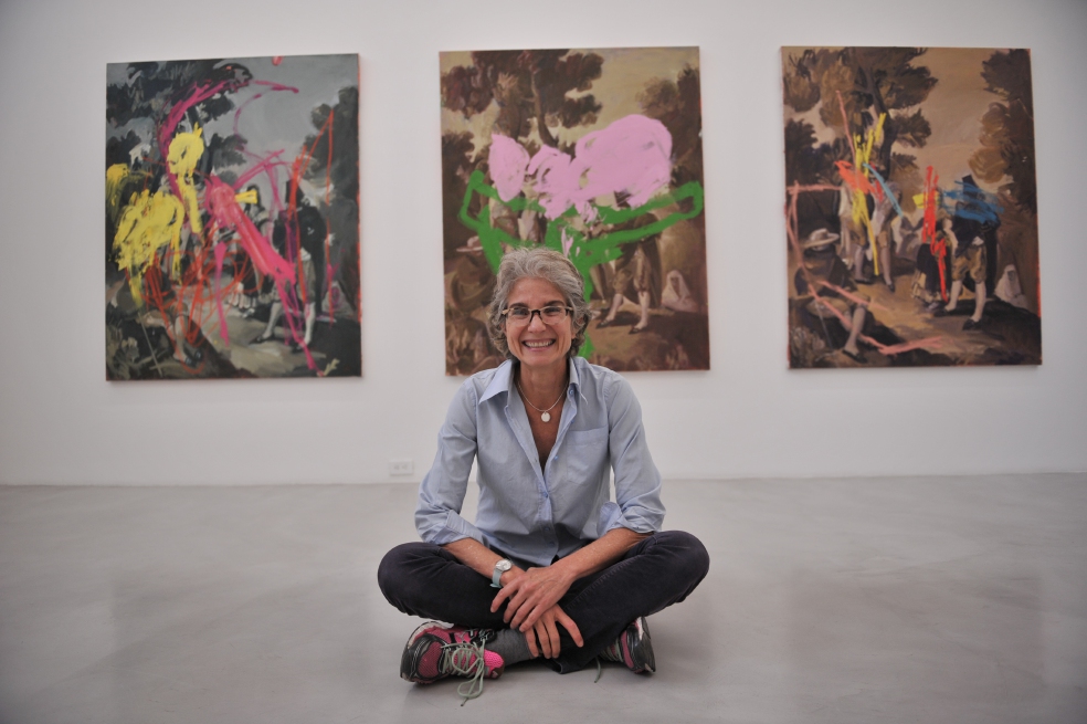 Vicky Neumann ha presentado sus exposiciones en Colombia, Estados Unidos, Italia y Francia. / Mauricio Alvarado - El Espectador 
