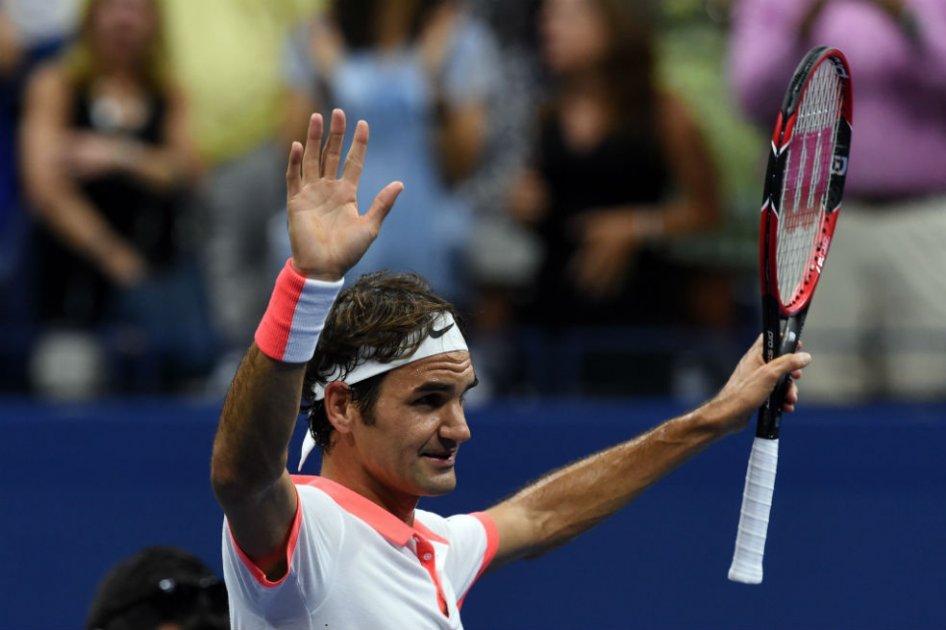 Roger Federer, a la final del US Open. Foto: AFP