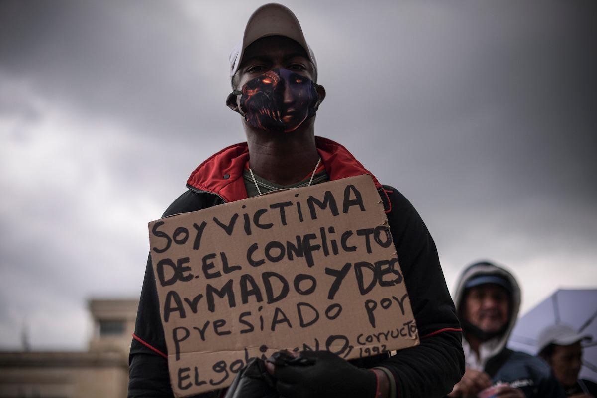 El reclamo de los afros en la pandemia, en Bogotá