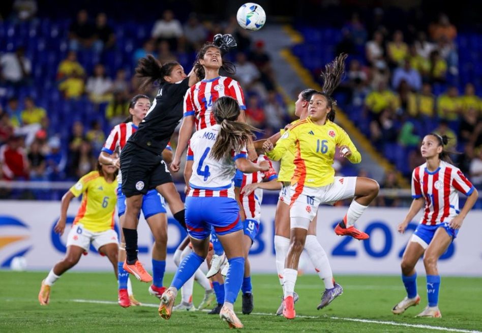 EN VIVO: Colombia y Paraguay empatan 0-0 en el Sudamericano sub-17 femenino
