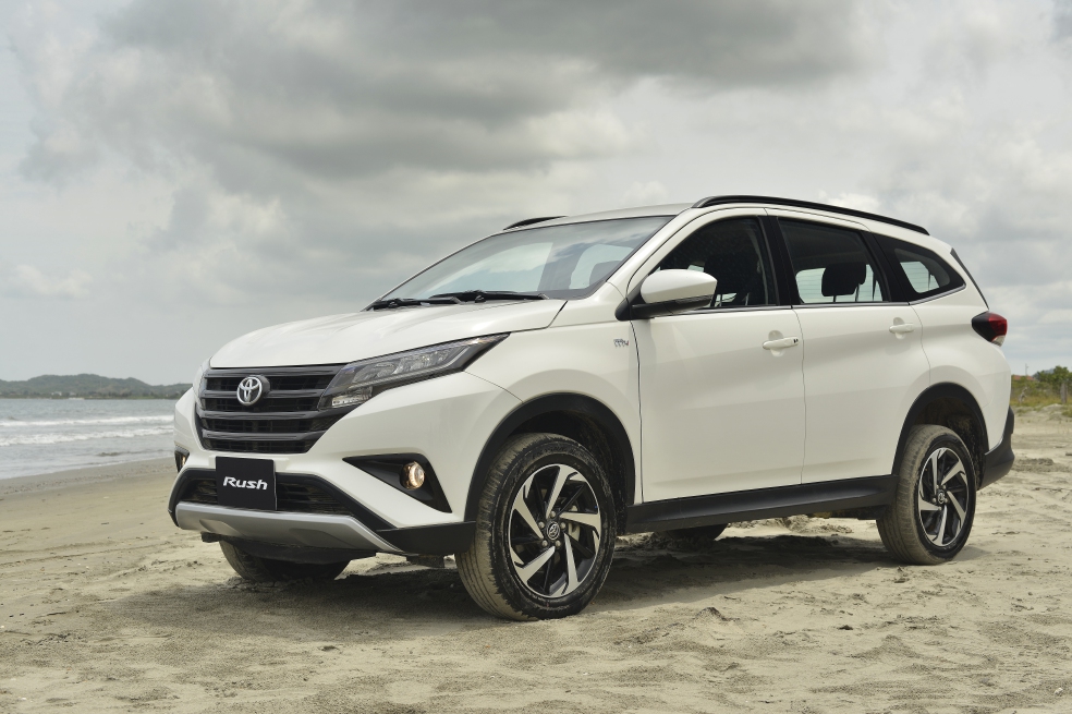 La nueva Rush llega en colores blanco, plata metálico, negro metálico y rojo mica metálico. / Cortesía