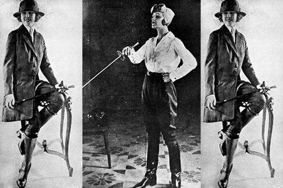 Mujeres con pantalones