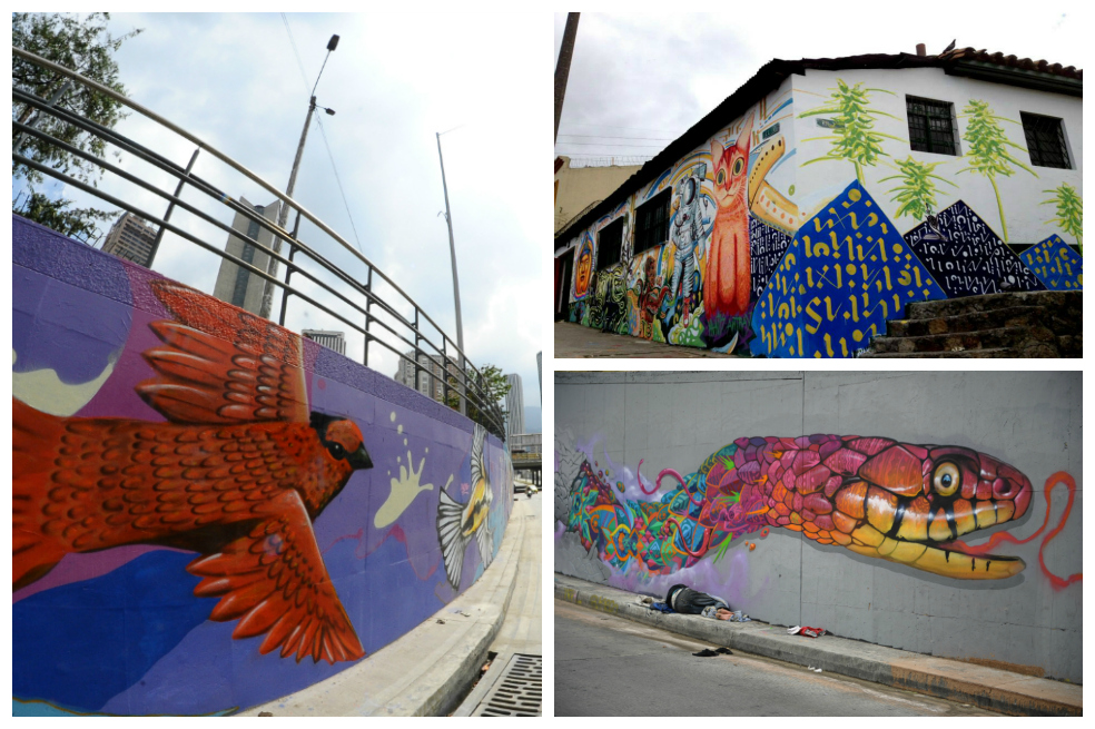Los grafitis que embellecen a Bogotá