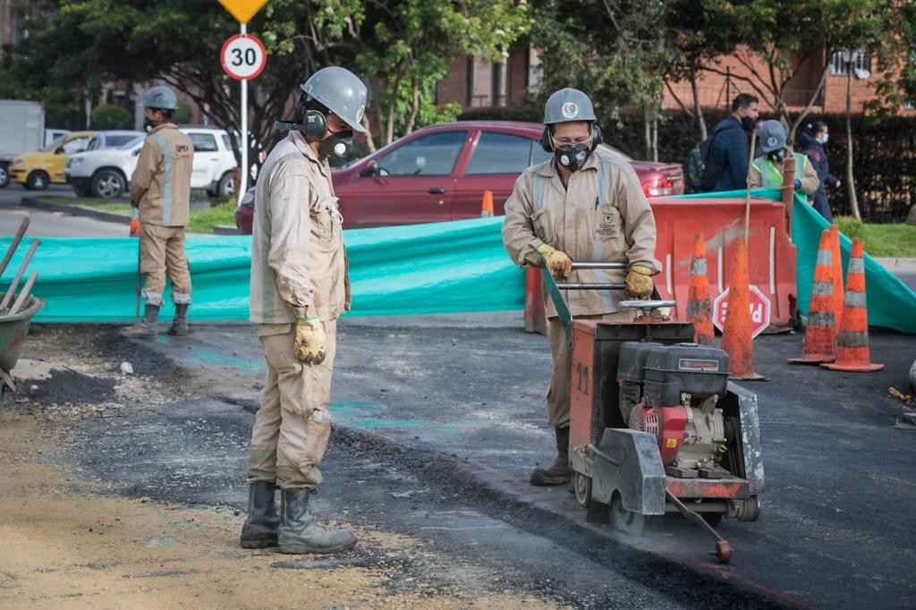 Distrito asegura que ha tapado 173.718 huecos durante 2021 en Bogotá