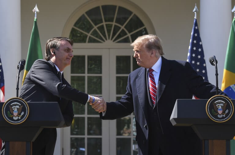 «Tenemos muchos valores en común»: Bolsonaro tras reunión con Trump