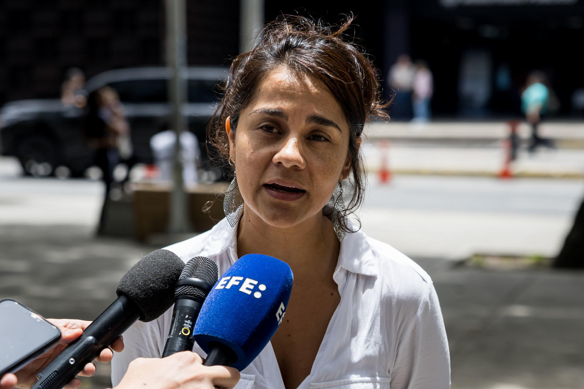 Liberan a la activista Martha Lía Grajales, detenida tras una protesta en Caracas