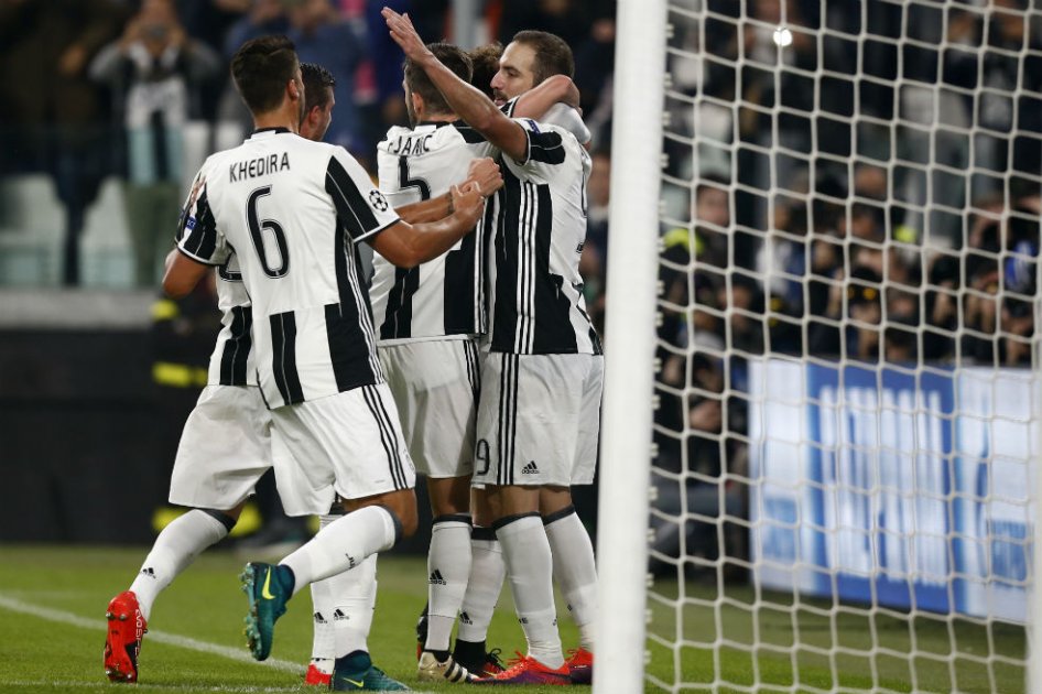 Juventus quedó en el segundo lugar del grupo H. Foto: AFP