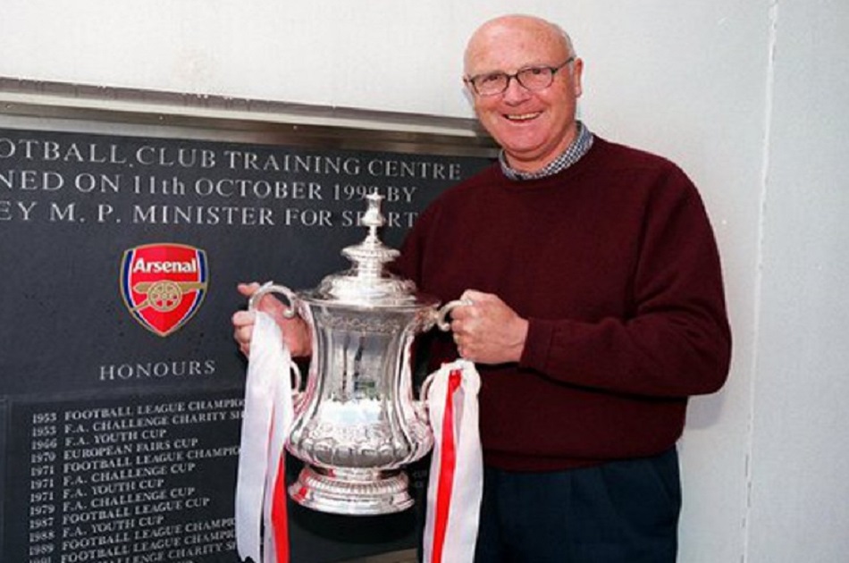 Falleció Don Howe, leyenda del Arsenal