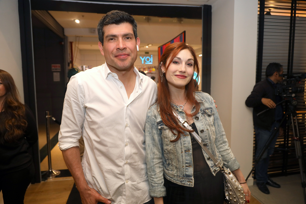 Alexander Rincón y Bibiana Santos