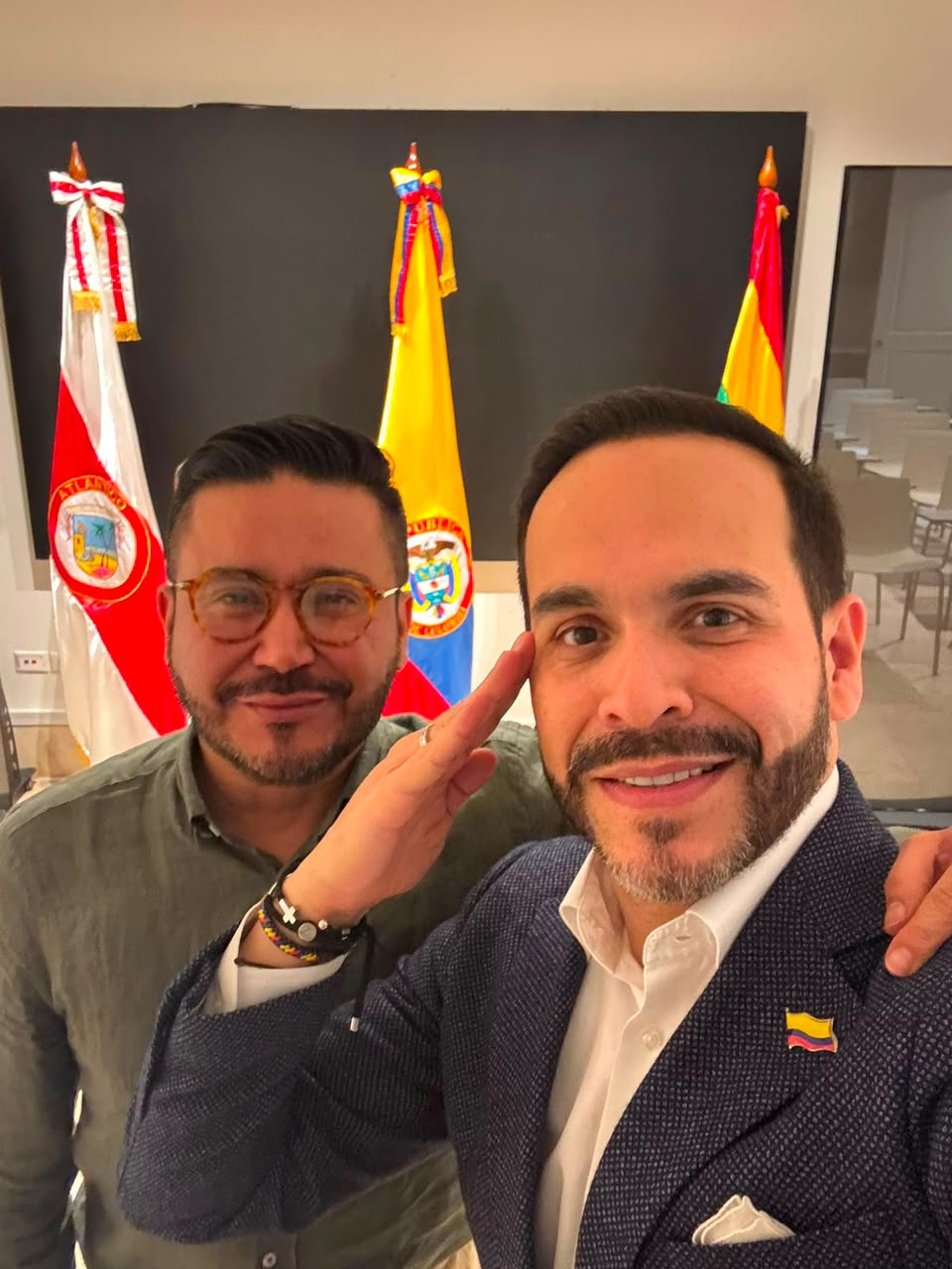 Contralor electo y presidente De la Espriella se reunieron: posesión será el 27 de agosto