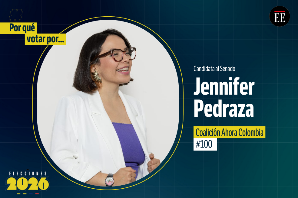 “Por qué votar por”: Jennifer Pedraza, candidata al Senado