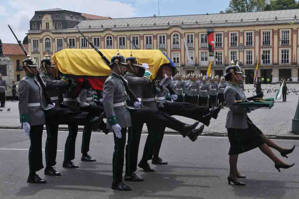 Los restos del coronel Guevara