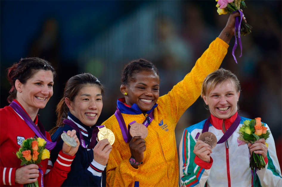 Jackeline Rentería ganó medalla de bronce en Londres 2012