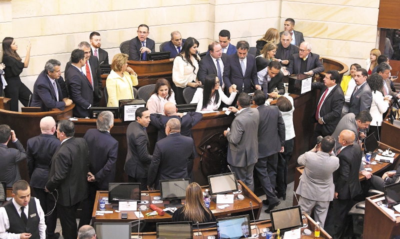El pasado viernes quedaron definidas las mesas directivas de Senado y Cámara. / Gustavo Torrijoos - El Espectador