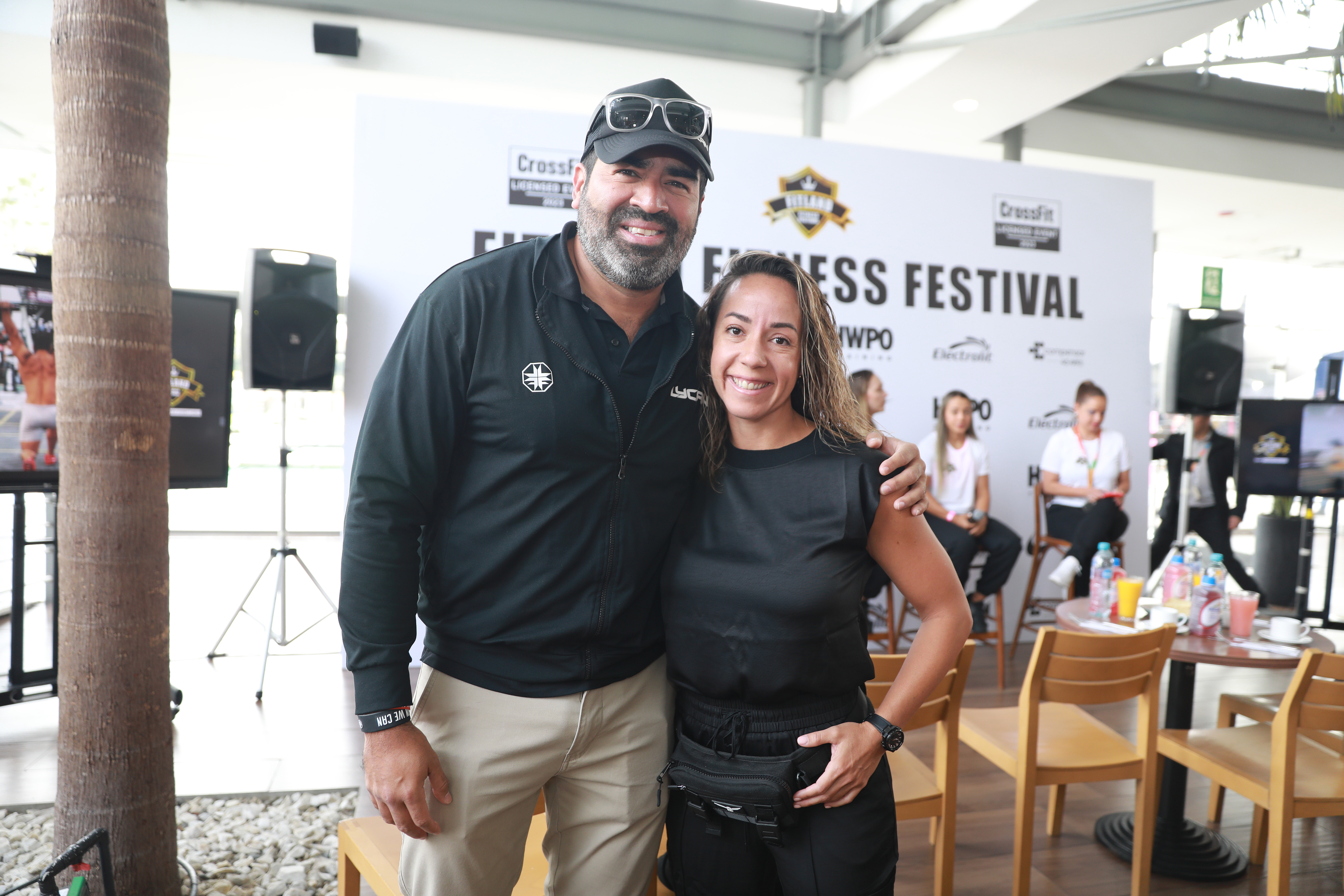 Rodolfo Farfán y Giuliana Rossgnoli.