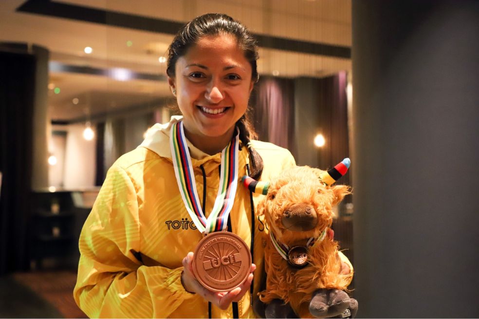 Mundial de Ciclismo: Paula Ossa ganó bronce en la pista paracycling