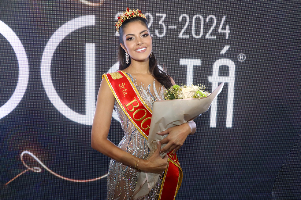 Ella es la nueva Srta Bogotá. Así fue su coronación en el Centro Comercial Santafé