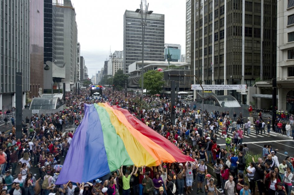 Sao Paulo celebra nueva edición de masivo desfile del Orgullo Gay