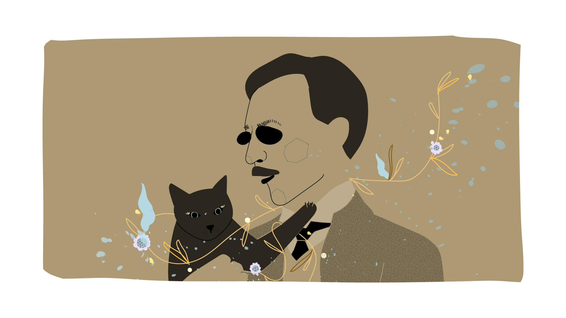 Cada paso que Kandinsky daba era un paso hacia la verdad, su verdad, hacia el conocimiento y la liberación del materialismo, principalmente, y se cuidaba de que sus pasos fueran pasos y huellas.