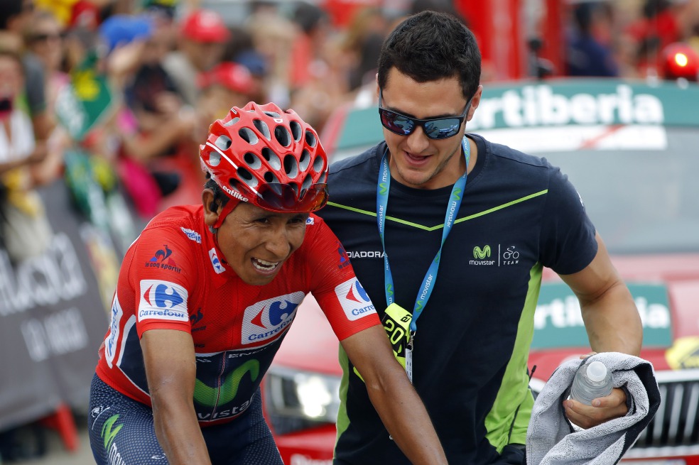 Mikel Otero, el chaperón de Nairo Quintana